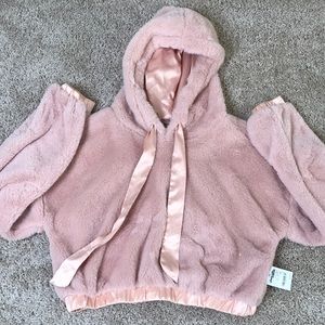 Cropped hoody/ super cute and never worn